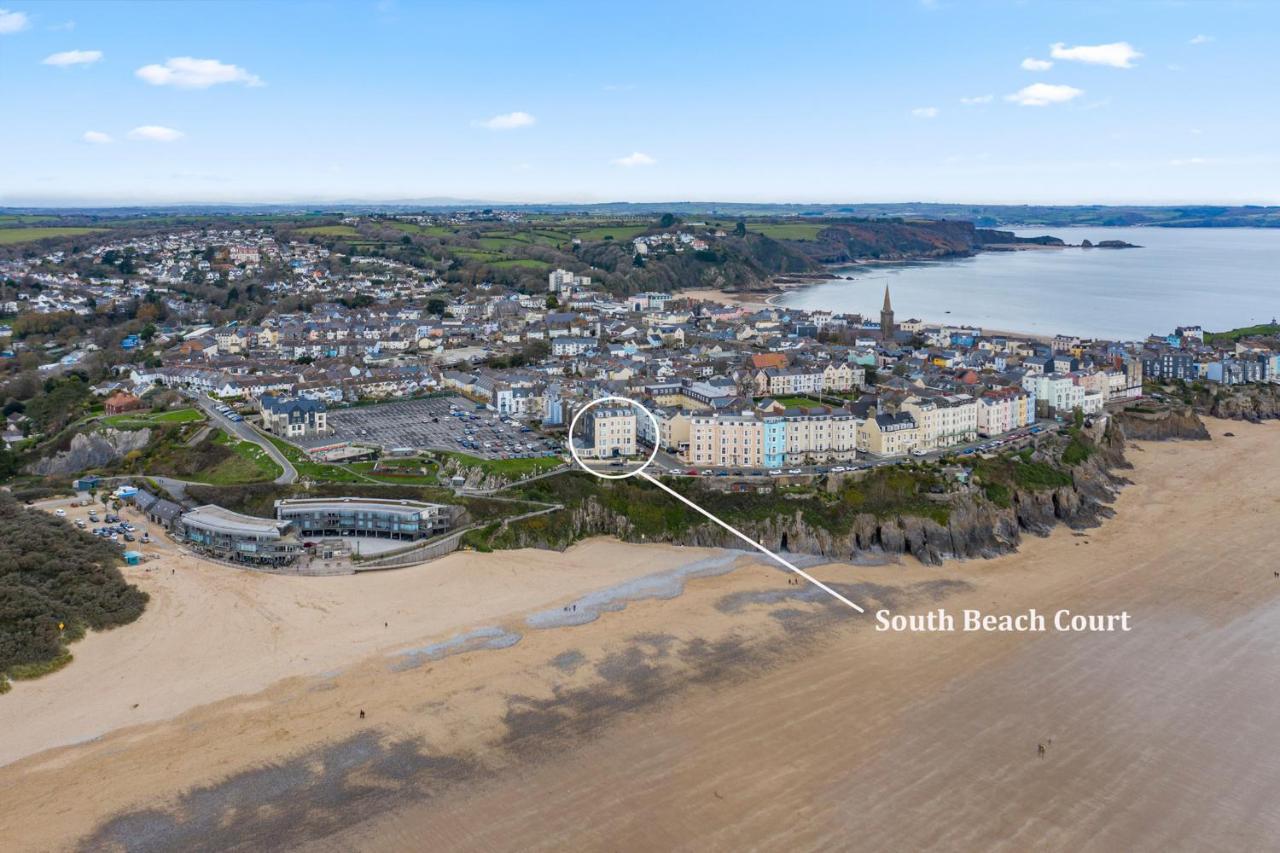 3 South Beach Court - Cosy Seafront Apartment Tenby Eksteriør bilde